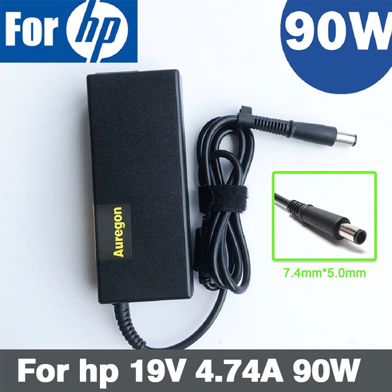 For HP Battery Adapter 90W 19V 4.74A 7.4*5.0mm ที่ชาร์จโน๊ตบุ๊ค 65W 19.5V 3.33A  4 แบตเตอรี่โน๊ตบุ๊ค/โน๊ตบุ๊ค/แบตเตอรี่