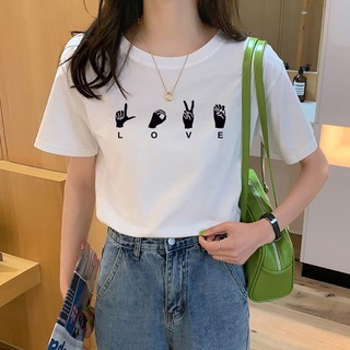 Korean Fashion Round Neck T-Shirt M-TS099 Wv