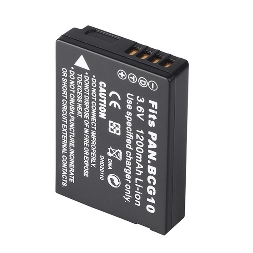 Battery Pack for Panasonic Lumix DMC-TZ6, TZ7, TZ8, TZ9, TZ10, TZ18, TZ19, TZ20, TZ22, TZ25, TZ30, T