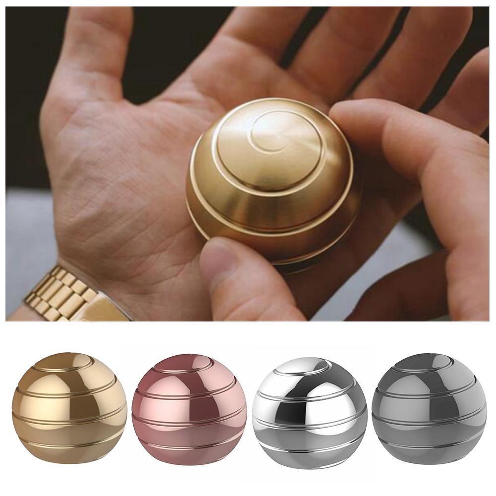 Desktop Decompression Finger Gyroscope Rotating Gyro Spherical Desk ...
