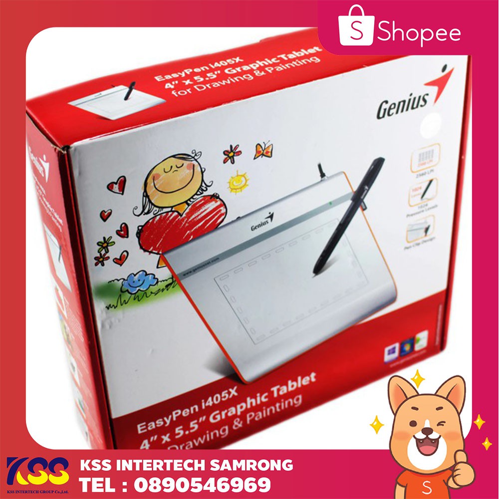 ของมันต้องมี เมาส์ปากกา ปากกากราฟฟิค GENIUS PEN MOUSE EASY PEN รุ่น I405X บริการเก็บเงินปลายทาง