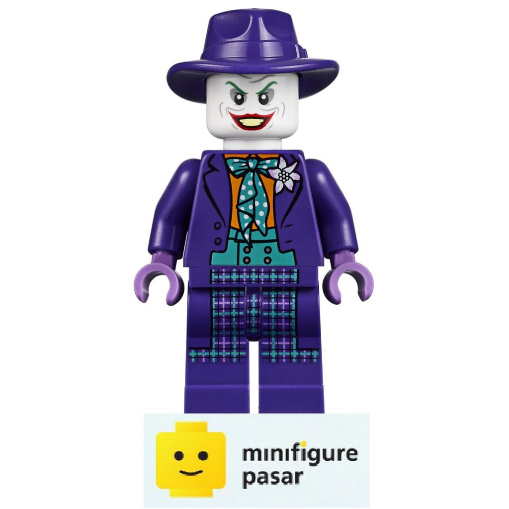Sh0608 Lego DC Super Heroes Tim Burtons Batman 76139 - The Joker (Jack Nicholson) Minifigure - ใหม่