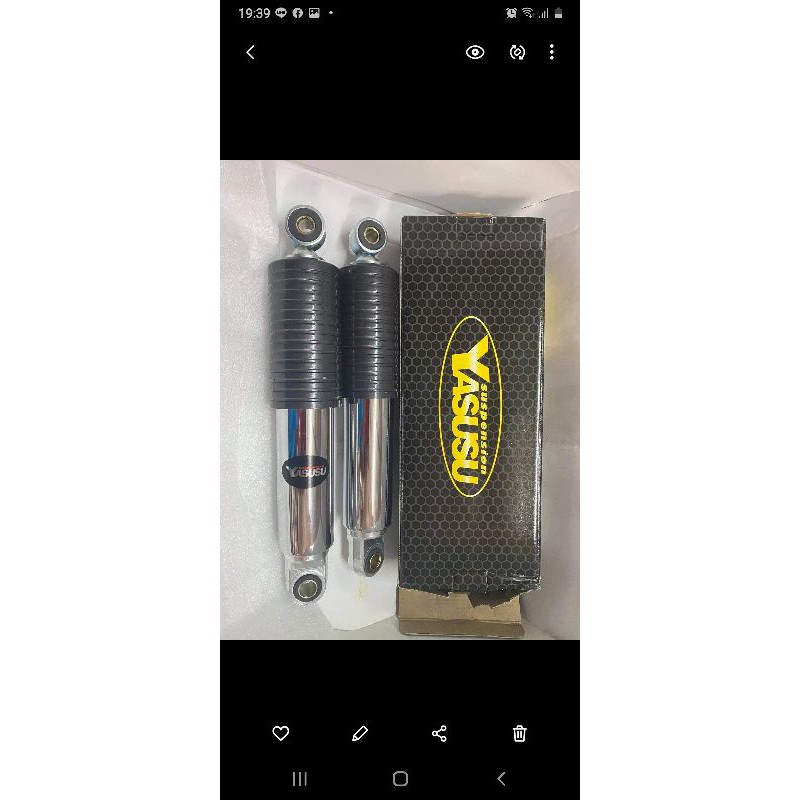 โชคหลังเกรดเอ-suzuki-Rc100 สีเขียวราคาคู่ละ