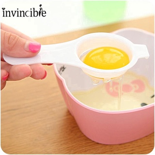 1 Pc Kitchen Portable Food Grade Plastic Egg White Separator/ Home Creative Egg Yolk Filter Sieve Gadget