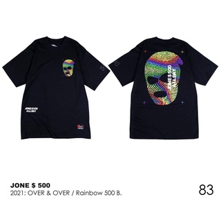 Tee Streetสไตล์แฟชั่นล่าสุด เสื้อ Jone โจร500 รุ่น over (new version) eyeballs (แถมสติคเกอร์ทุกตัวเฉพาะร้านเรา) ใสสบาย