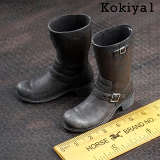 [Hot] รองเท้าบู๊ทส์ 1:6 Scale Action Figure Boots สําหรับตุ๊กตา 12"