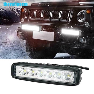 Thevatipoem ไฟตัดหมอก Led 18W 6 นิ้ว 4WD Ute Suv สําหรับรถยนต์