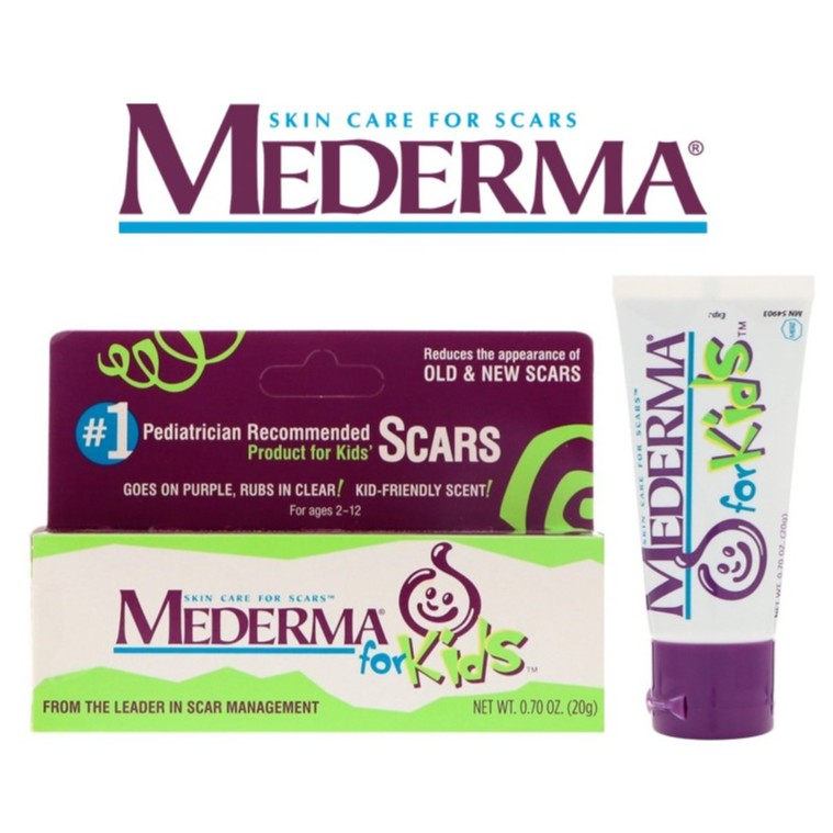 Mederma for kids, เจลลดรอยแผลเป็นเด็ก, Skin Care For Scars, For Kids, 0.70 oz (20 g)