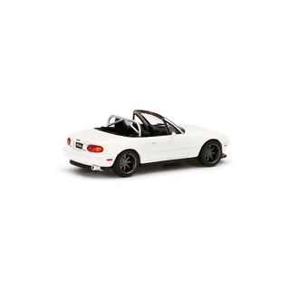 Mazda Miata MX-5 NA Tuned Version Classic White RHD Diecast 1:64 (MINIGT)