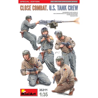 โมเดลประกอบ MiniArt 1/35 MI35311 CLOSE COMBAT. U.S. TANK CREW. SPECIAL EDITION