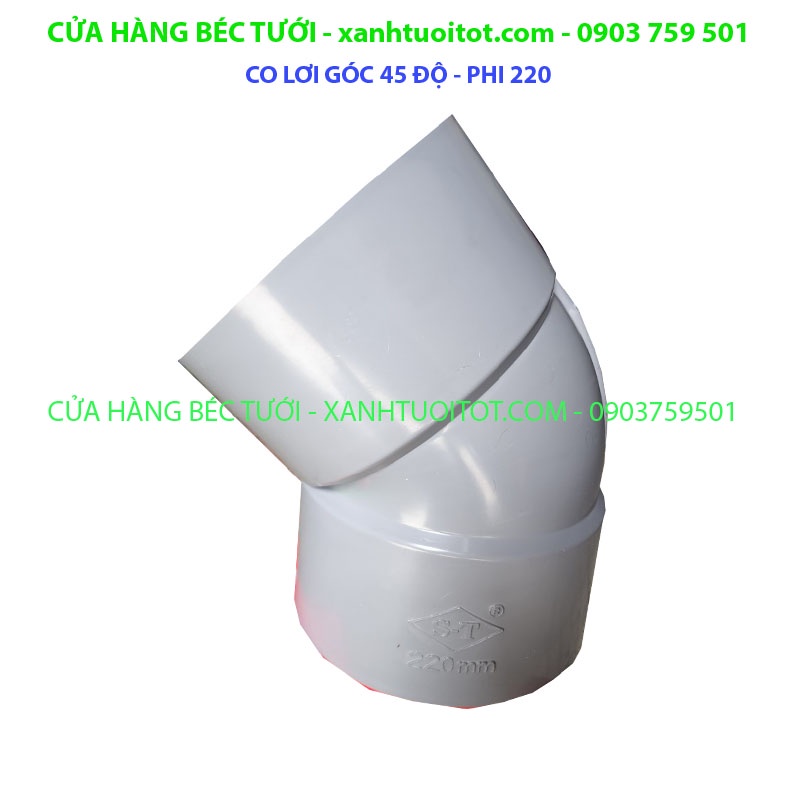 PVC - 45 DEGREE COUNTING - PHI 220