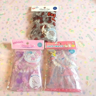 Daiso sanrio หมวกคุลมอาบน้ำ