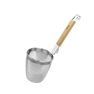 Seagull ตะกร้อลวกเส้น ขนาด 14 ซม. ด้ามสั้น Noodle Colander Short Handle