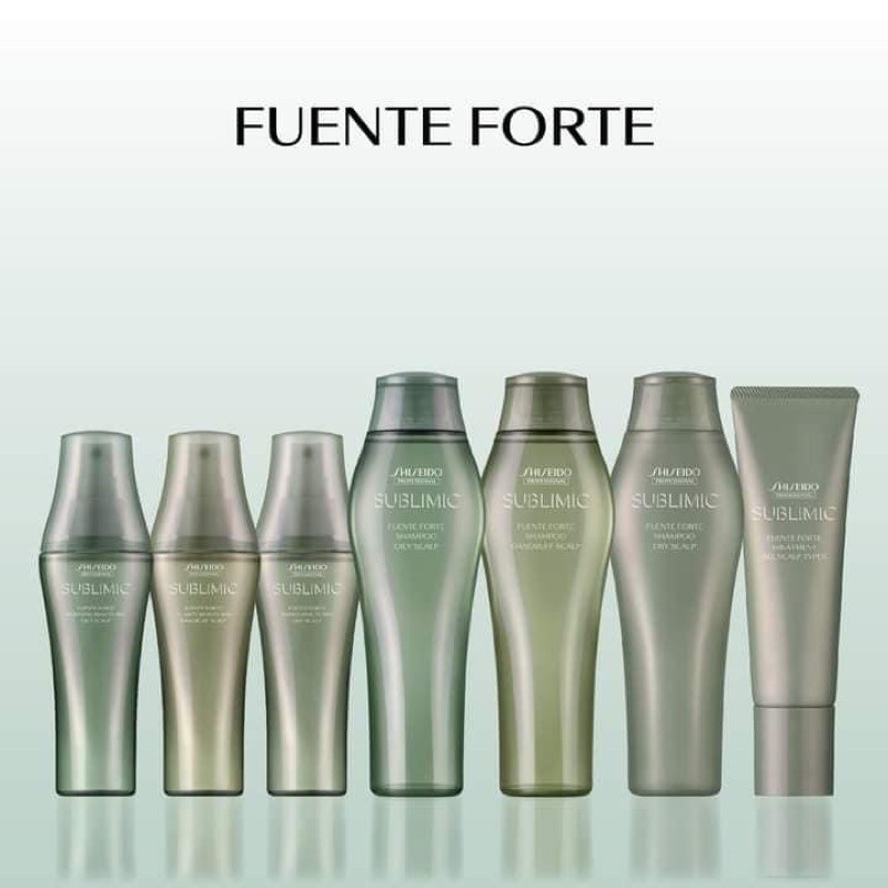 Shiseido Sublimic Fuente Forte Shampoo for Oily Scalp ( 250ml / 500ml / 1000ml ) ราคา ถูกที่สุด ดีลบีเคเค แกลเลอรีภาพที่ 8