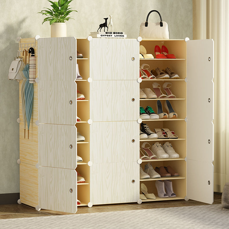 Shoe Rack Simple Household Economical Multi-Layer Dustproof Space ...