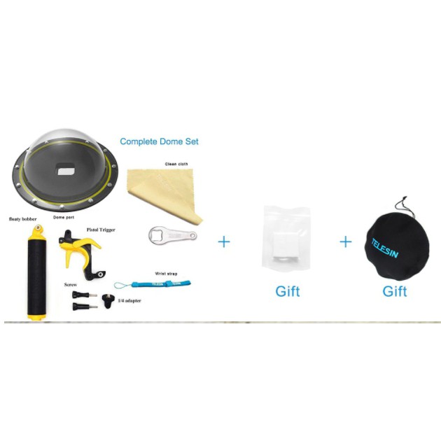 TELESIN Dome hero9/10/11/12 ของ Gopro HERO9Black. GP-DMP-T09