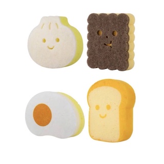 🍳พร้อมส่งสุดใจ🍳- ฟองน้ำล้างจานแสนคิ้ว 🍳🥚🍞🥯