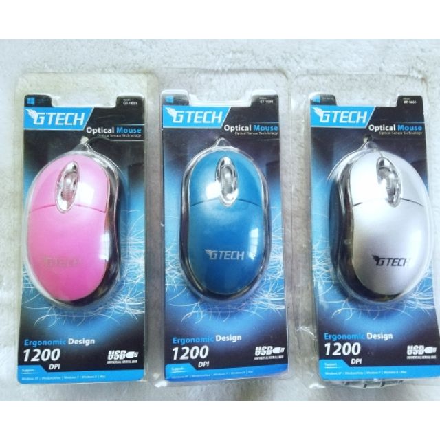 ✨🖱️เม้าคอม Optical mouse คุณภาพสูง แบรนด์​GTECH👍💯