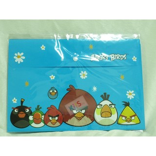 ซองใส่เอกสารขนาด A4 ลาย Angry Birds