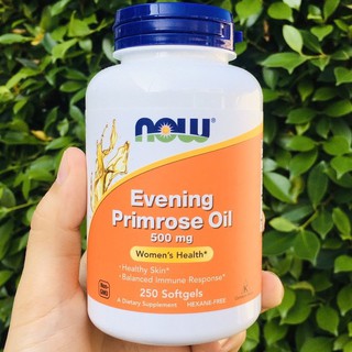 น้ำมันอีฟนิ่งพริมโรสสกัดเย็น Cold Pressed Evening Primrose Oil 500 mg 250 Softgels(Now Foods®)