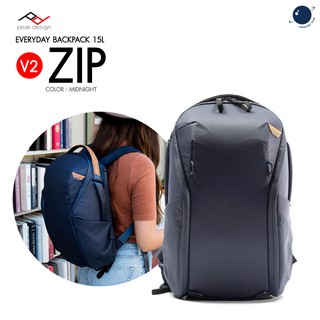 Peak design Everyday Backpack 15L Zip v2 - Midnight ประกันศูนย์