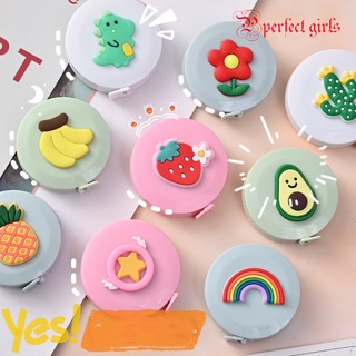 Perfect girls สายวัด สายวัดตัว เอว  แบบมีปุ่มกดสาย ตลับเมตรพกพา ขนาด 150 CM