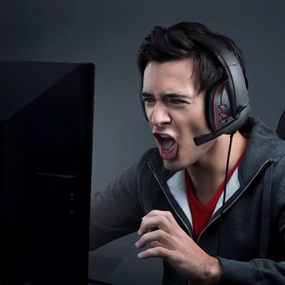 หูฟังแบบครอบหู มีสาย-มีไมค์ในตัว ใช้งานง่ายหูฟัง GRMINE HEADPHONES PRINLESS WEAR M-30