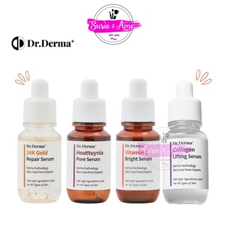 Dr.Derma+ Houttuynia Pore Serum/24K Gold Repair/Vitamin C Bright/Collagen Lifting 35ml