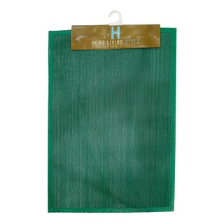 พรมเช็ดเท้าดักฝุ่น HOME LIVING STYLET Z 58X78 ซม. สีเขียวDOOR MAT HOME LIVING STYLE Z 58X78CM GREEN