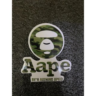 พร้อมส่ง สติ๊กเกอร์ Aape สีดำ/ลายพราง