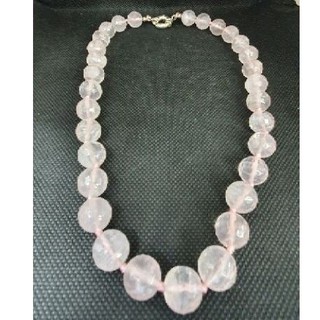 โรสควอตซ์ROSE QUARTZ  CUTTING  BEADED