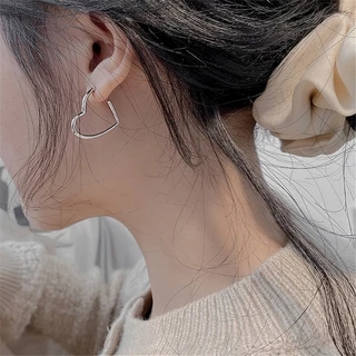 ต่างหูแฟชั่นรูปหัวใจสไตล์พังก์(A11-04-2)