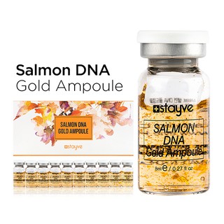 STAYVE Salmon DNA Gold Ampoule 8ml **พร้อมส่งทันที!!ของแท้ 100% นำเข้าจากเกาหลี แบ่งขาย 1 ขวด**