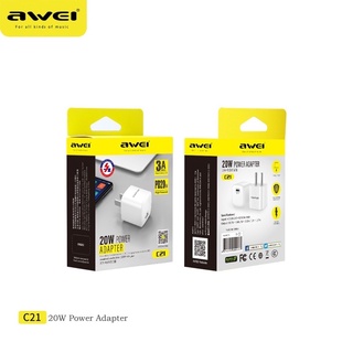 หัวชาร์จ AWEI C21 20W POWER ADAPTER