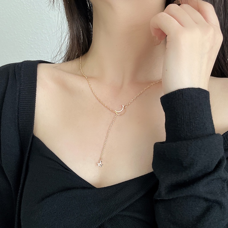 สร้อยคอผู้หญิงส่วนบุคคล Moon chain i75