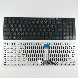 ASUS คีย์บอร์ดโน๊ตบุ๊ค KEYBOARD X553M สีดำ