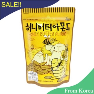 &gt;&gt;พร้อมส่งจากไทย&gt;&gt;อัลมอนด์เกาหลี รสฮันนี่บัตเตอร์  /  Murgerbon Honey Butter Almond 허니버터아몬드  200g