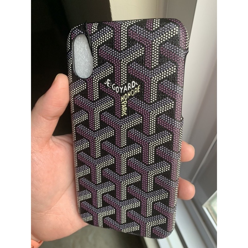 เคส Goyard สีดํา สําหรับ iPhone XR