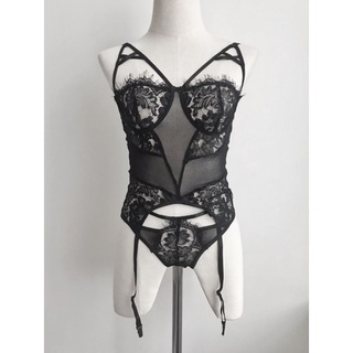 💚 พร้อมส่ง 💚 [ Bodysuit ] ชุดชั้นในเซ็กซี่ ชุดชั้นในลูกไม้ ชุดนอนไม่ได้นอน