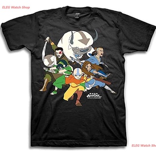 เสื้อยืดผู้ชายและผู้หญิง The Last Airbender Aang Shirt - Mens The Last Airbender Short Sleeve Tee Sports T-shirt