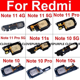 ลําโพงบัซเซอร์ สายเคเบิ้ลอ่อน แบบเปลี่ยน สําหรับ Xiaomi Redmi Note 10 11 Pro 4G 5G Note 10s 11s