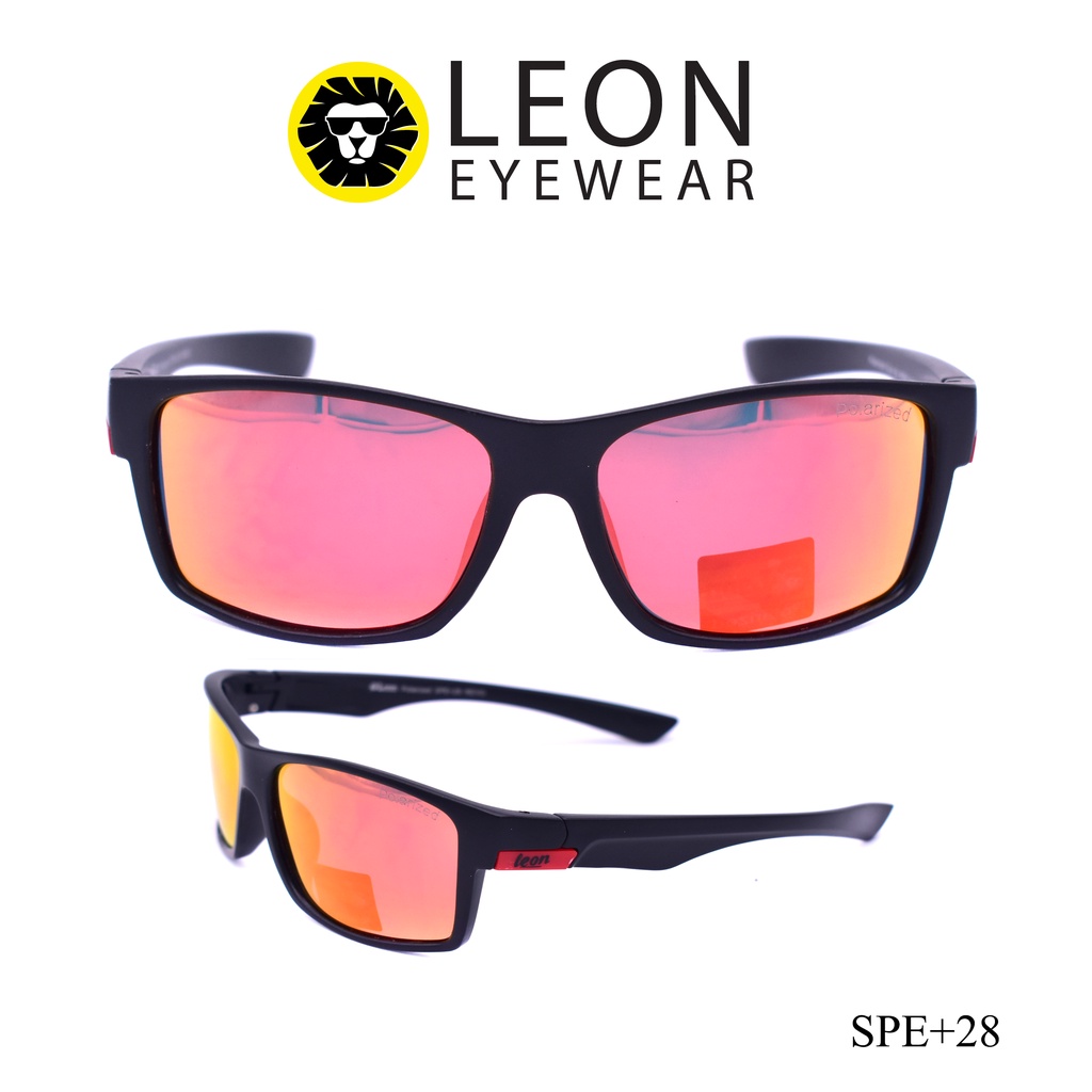 Leon Eyewear แว่นกันแดด Polarized รุ่น SPE+28 REVO