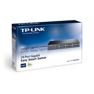 TP-LINK TL-SG1024DE 24-Port Gigabit Easy Smart Switch  (Warranty Lifetime) #สินค้าใหม่ประกันศูนย์100%