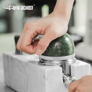 MHW-3BOMBER Marble Tamper แทมเปอร์กาแฟหินอ่อน ขนาด 58.35 mm