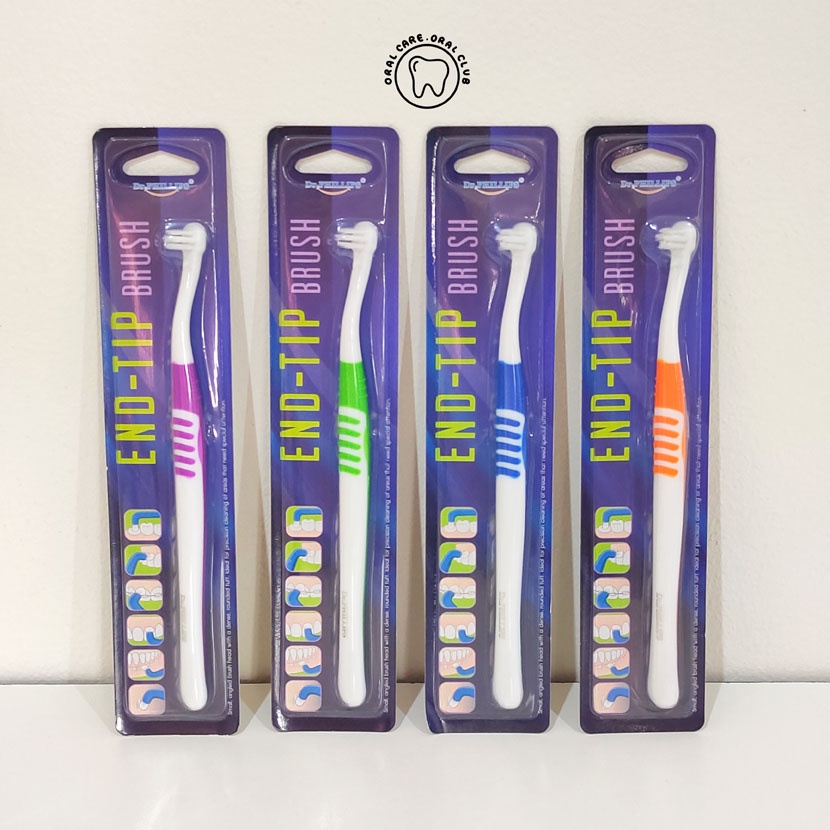 แปรงกระจุกเดียว รุ่นด้ามยาง Dr.Phillips EndTip brush มี 4 สี เลือกได้