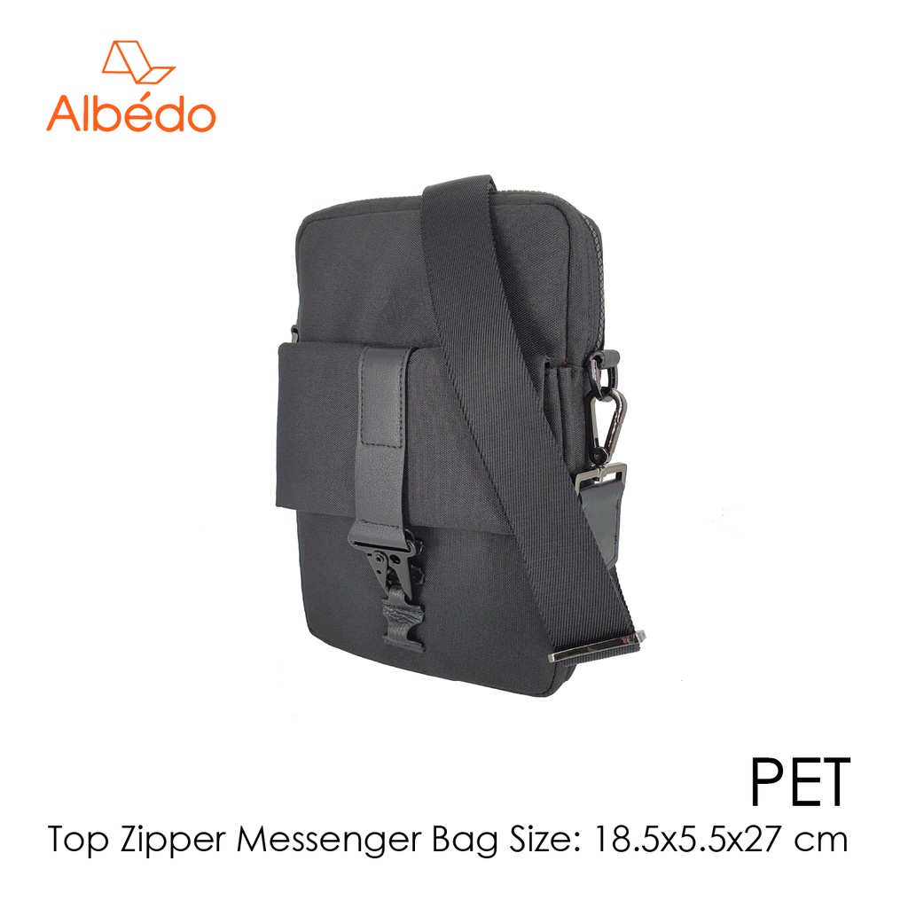 [Albedo] PET TOP ZIPPER MESSENGER BAG กระเป๋าสะพาย รุ่น PET - PE00499