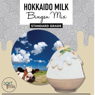 ผงทำบิงซูสำเร็จรูป (Bingsu Powder) สูตร Standard บรรจุ 1 kg แบรนด์ซอฟท์มิกซ์ (Softmix)