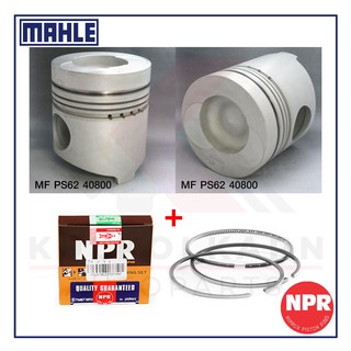 MAHLE ลูกสูบ+แหวน NPR สำหรับ MITSUBISHI TRUCK, BUS รุ่นเครื่อง 8DC9