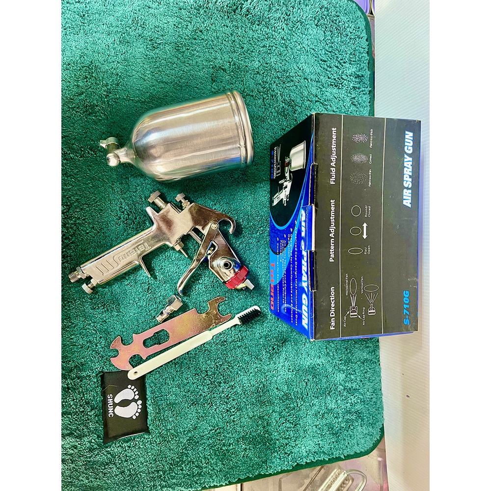 กาพ่นสีใหม่ล่าสุด S710G  SPRAY GUN รุ่นใหม่ ยี่ห้อ TATENO