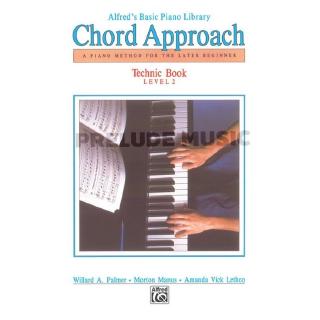 (โค้ดINCSM2Lลด70฿) Alfreds Basic Piano: Chord Approach Technic Book 2 00-2699